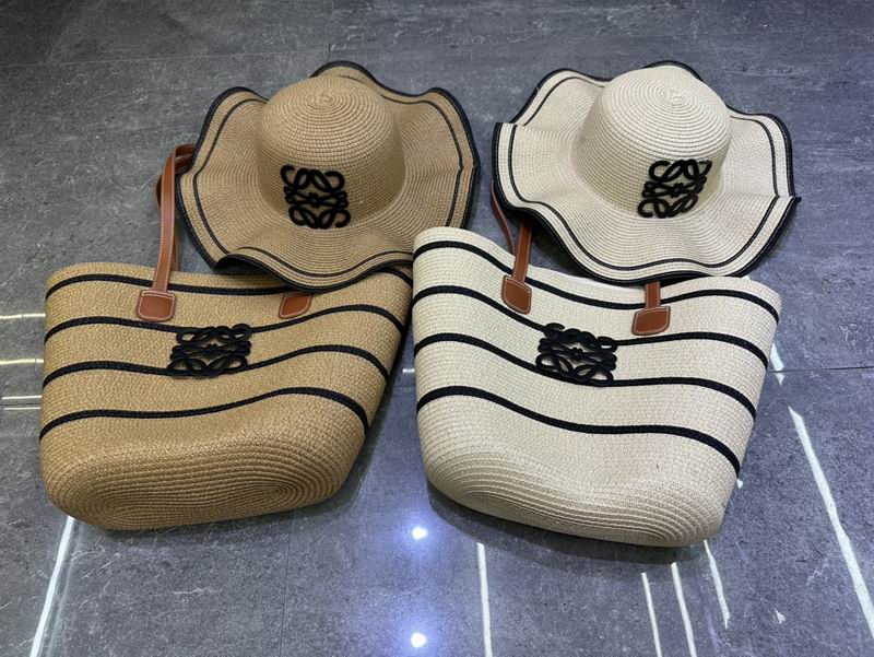 Loewe beach bag hat dx10